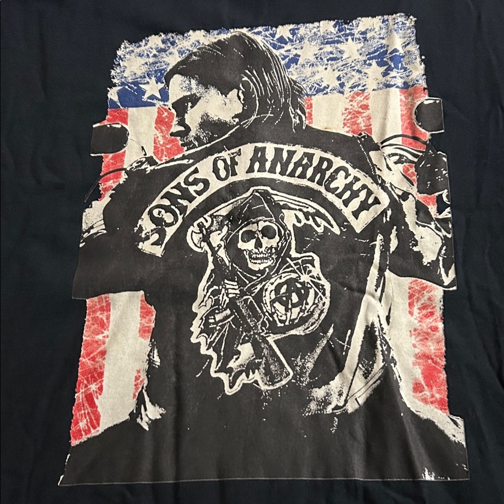 Sons of Anarchy JAX Gildan Ultra Cotton Black T-Shirt